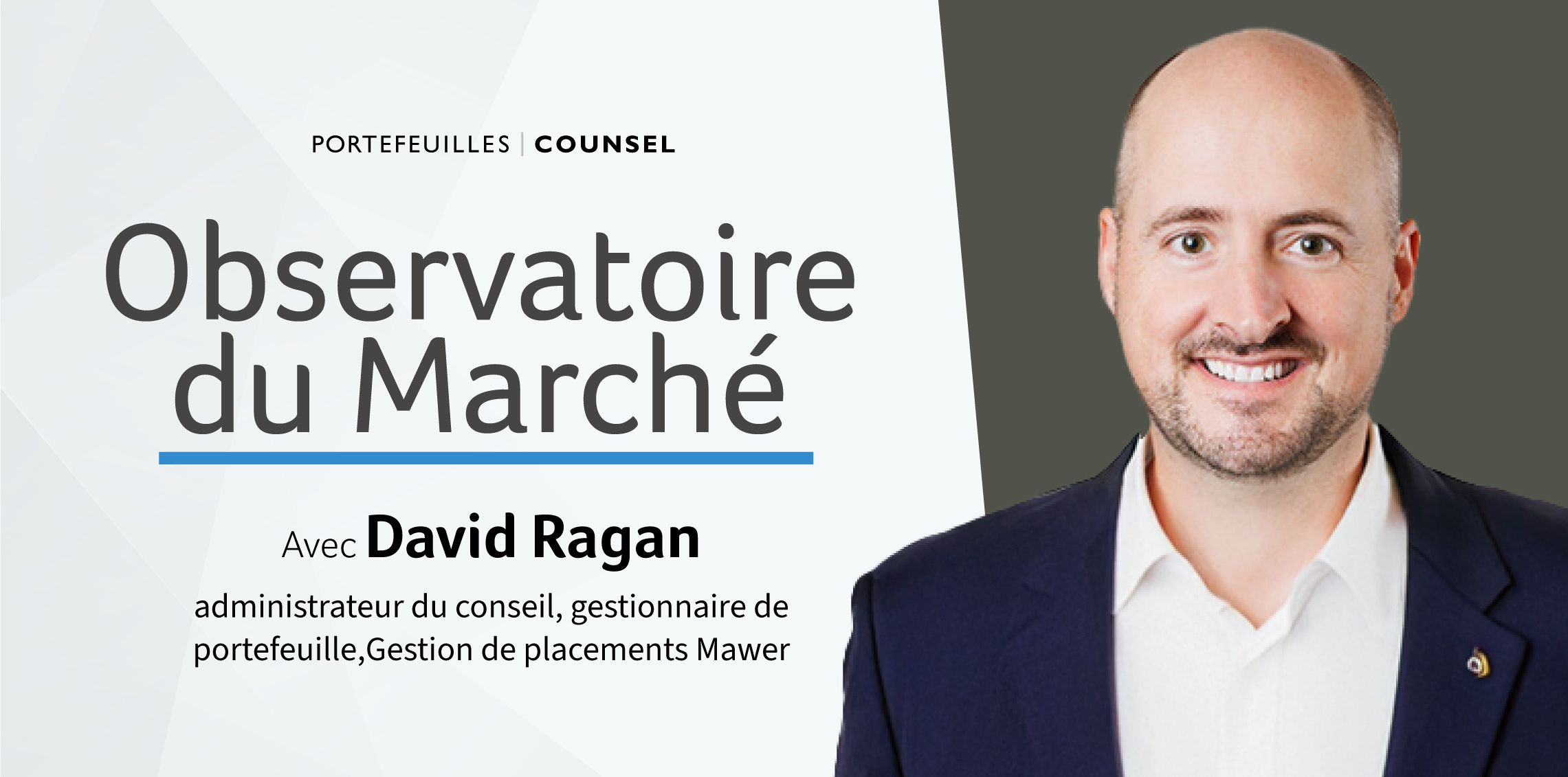 Vidéo sur la surveillance du marché - Texte de David Ragan