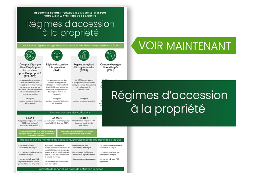 Régimes d’accession à la propriété